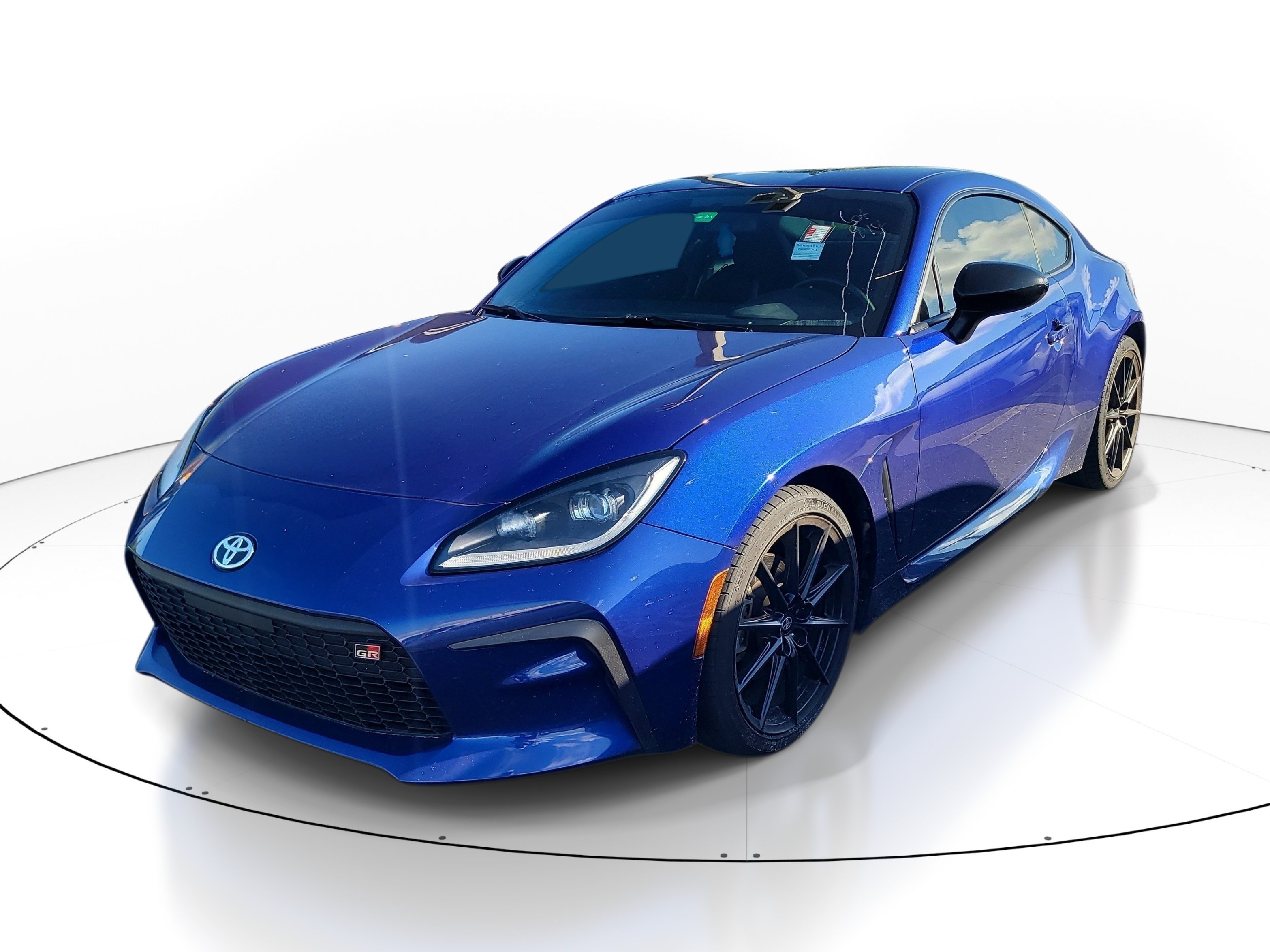 Used 2023 Blue Toyota Premium image 4