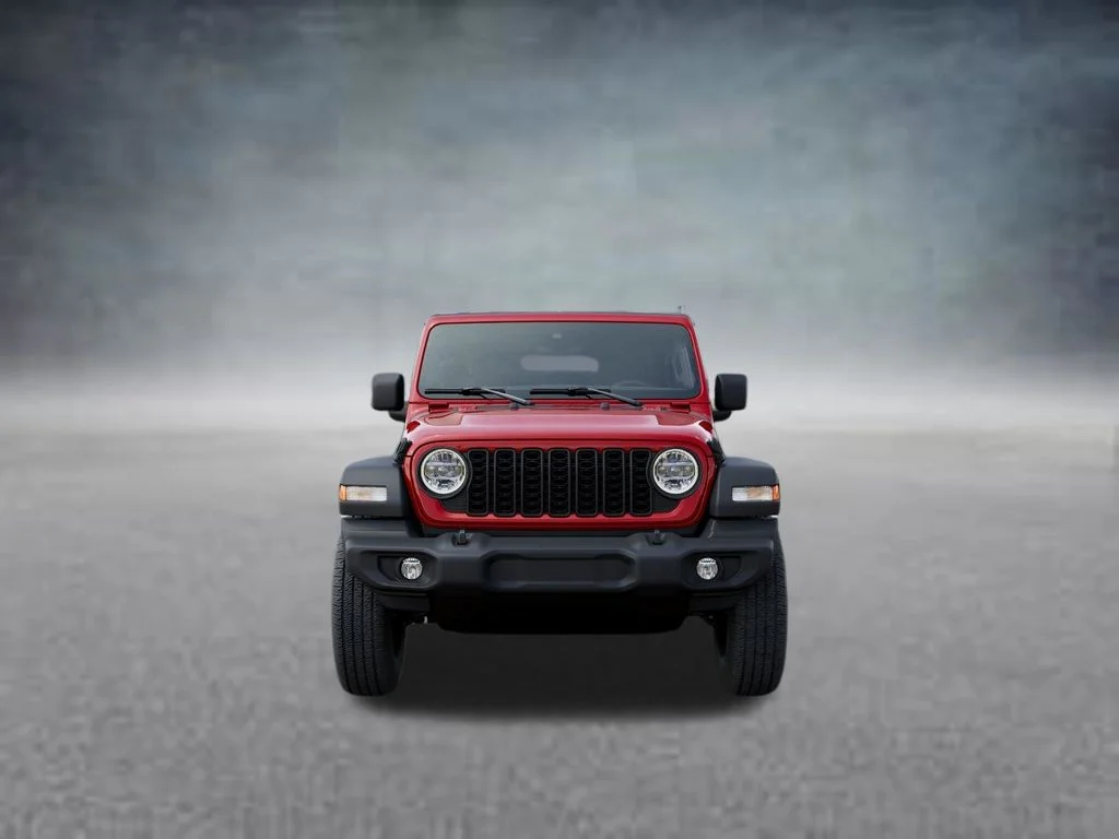 New 2026 Firecracker Red Clear-Coat Exterior Paint Jeep Sport S image 6