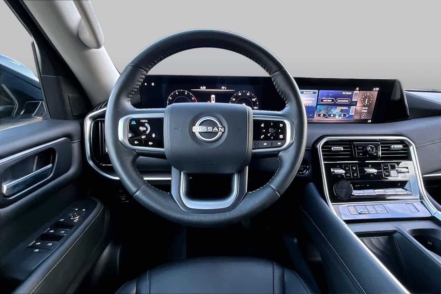Used 2025 Super Black Nissan SV image 6