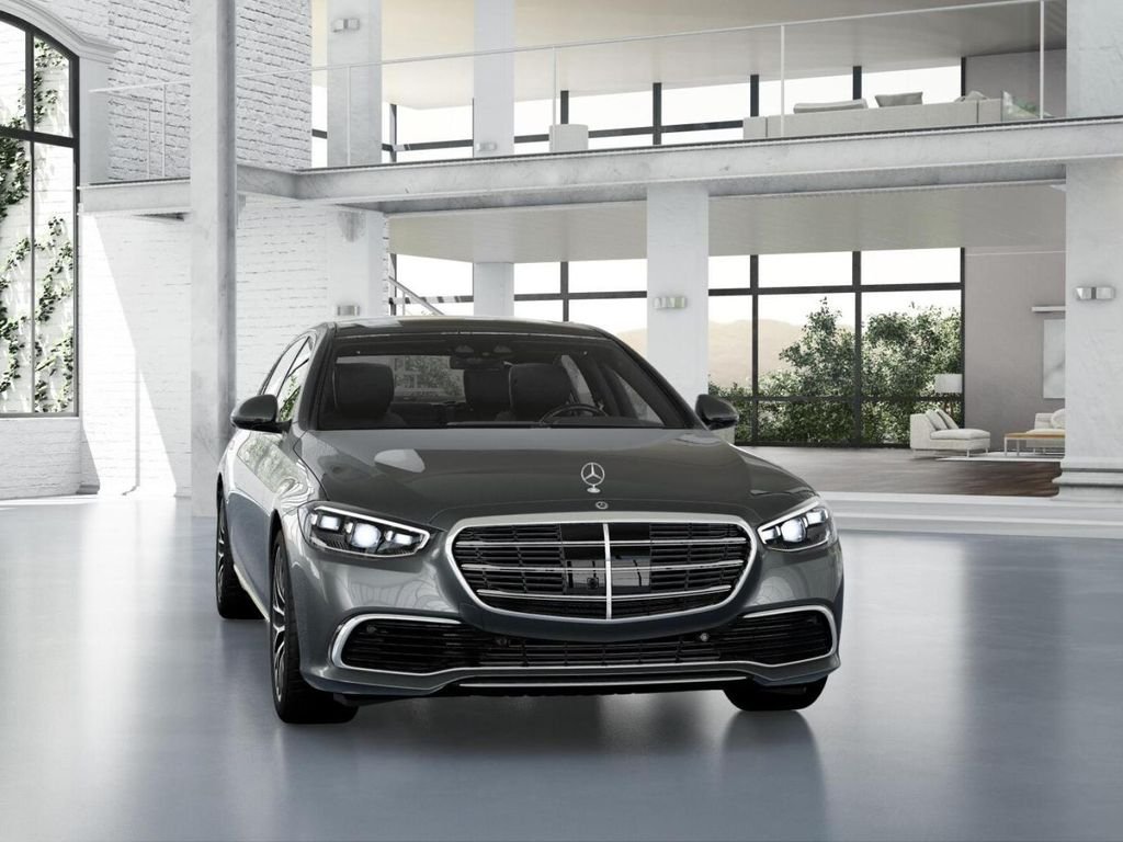 New 2026 Selenite Grey Metallic Mercedes-Benz S 580 image 8