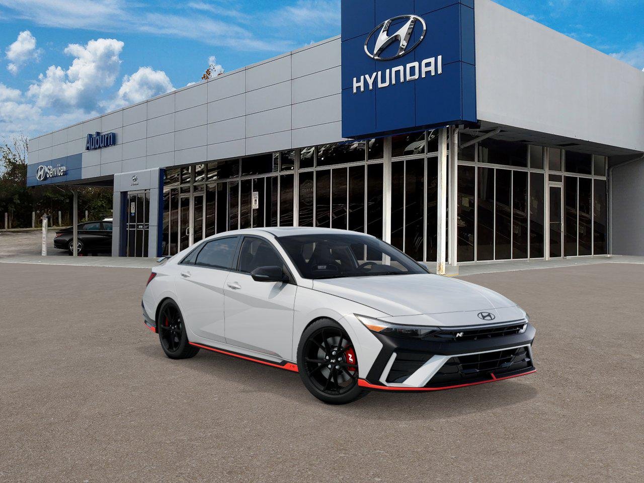 New 2026 White Hyundai Sedan image 2