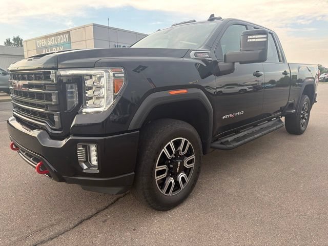 Used 2021 ONYX BLACK GMC AT4 image 1