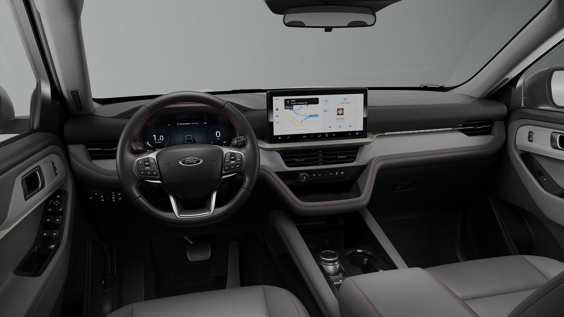 New 2026 Carbonized Gray Metallic Ford Active image 7