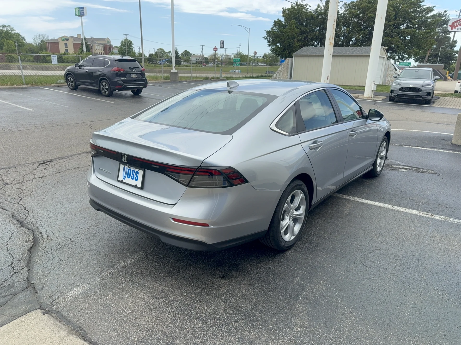 New 2026 Solar Silver Metallic Honda LX image 5