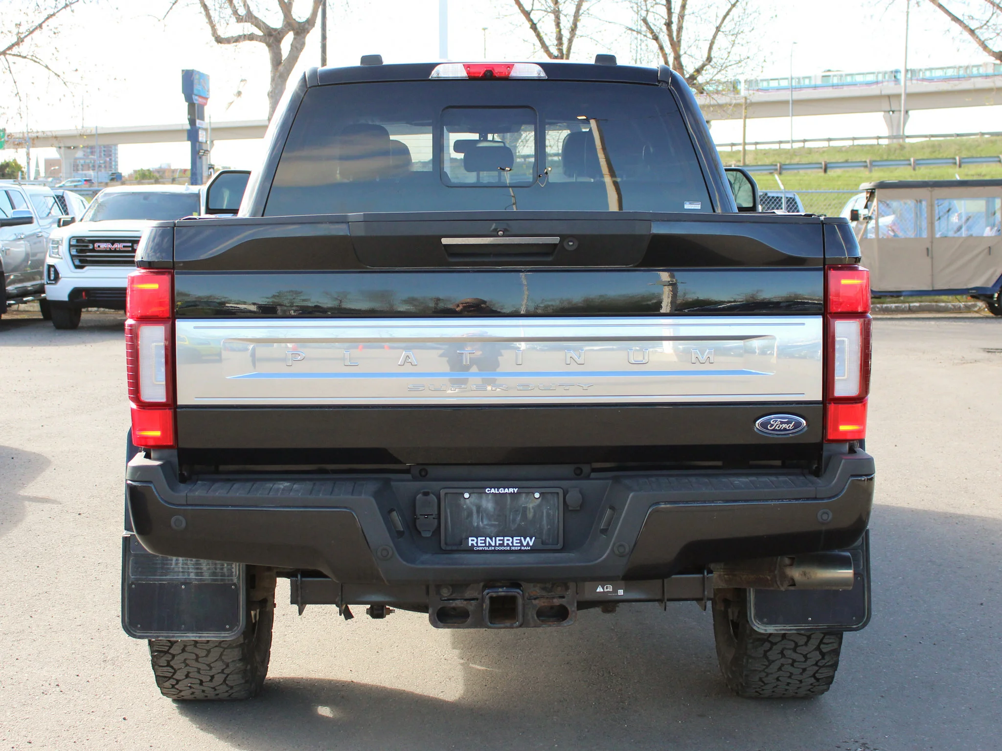 Used 2022 Black Ford Platinum * No Accidents | 3M PPF | Apple CarPlay | Diesel | Massage Seats | Tonneau Cover | B&O image 13
