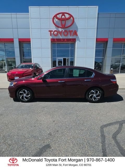 Used 2017 Honda Accord LX with VIN 1HGCR2F35HA148362 for sale in Fort Morgan, CO