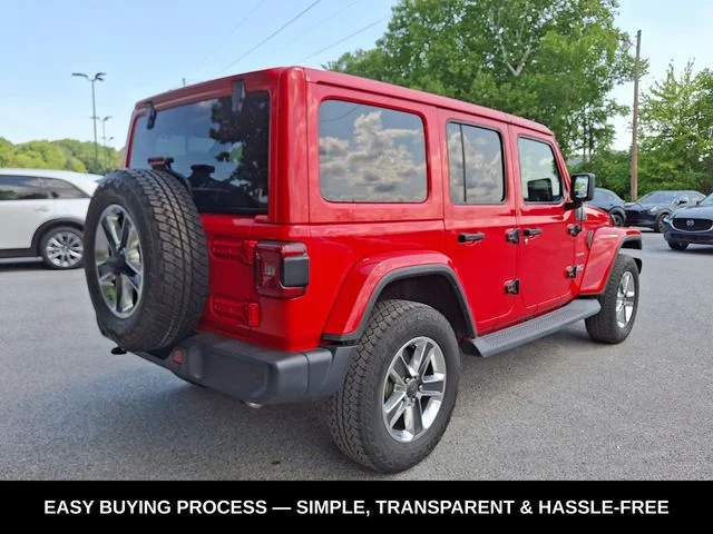 Used 2019 Red Jeep Unlimited Sahara image 8