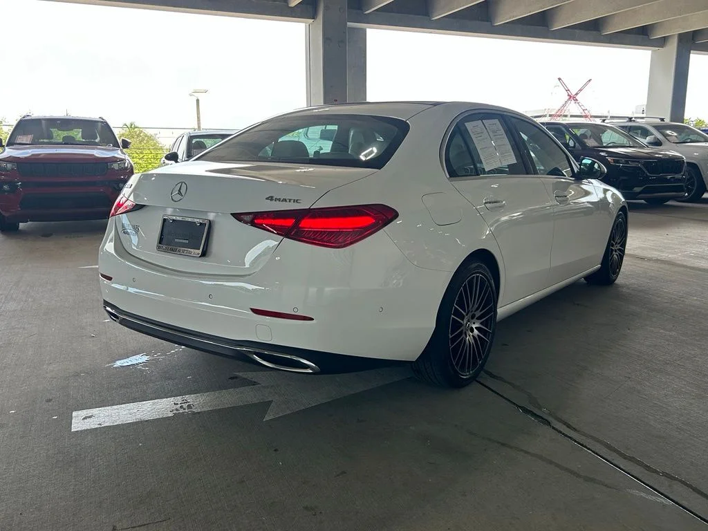 Used 2025 White Mercedes-Benz C 300 image 5