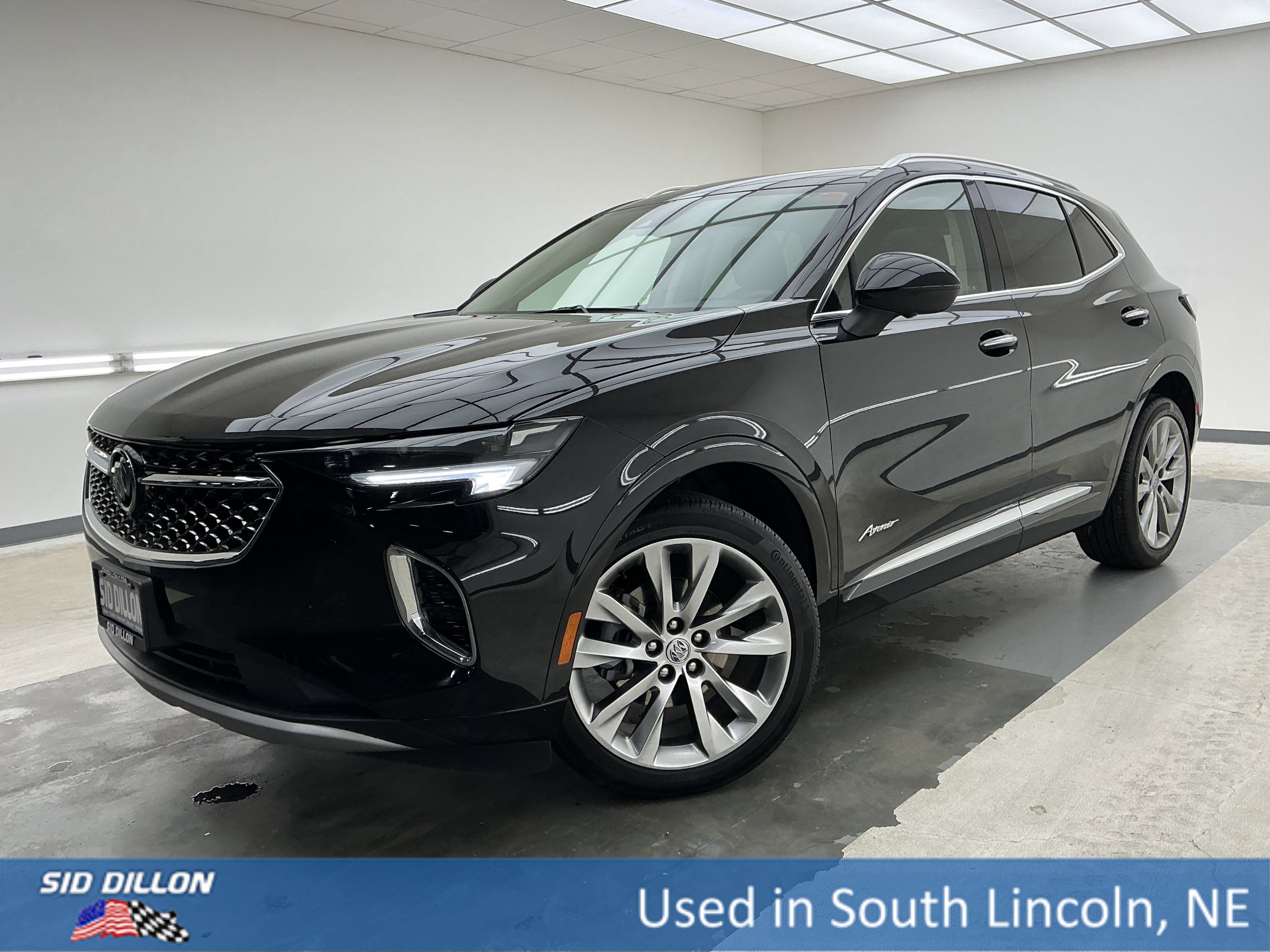 Used 2023 Ebony Twilight Metallic Buick Avenir image 1
