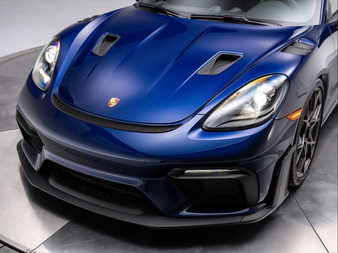 Used 2024 Gentian Blue Metallic Porsche GT4 RS image 11