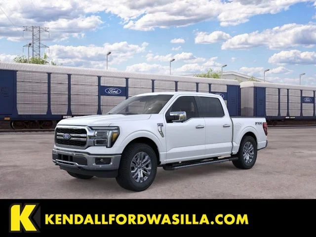 New 2026 White Metallic Ford Lariat image 1
