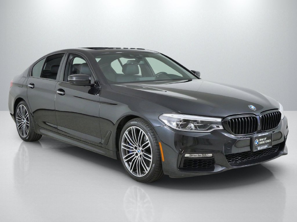 Used 2018 Black Sapphire Metallic BMW 540i xDrive image 8