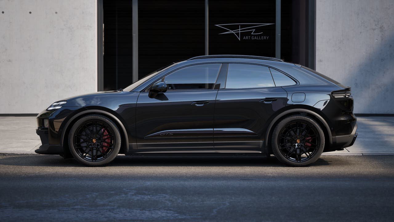 New 2026 JET BLACK Porsche GTS Electric image 2