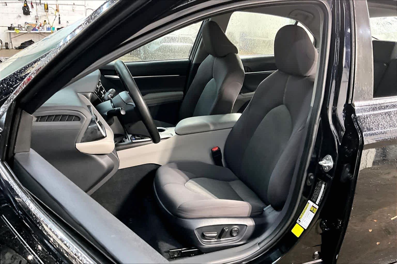 Used 2024 Midnight Black Metallic Toyota LE image 8
