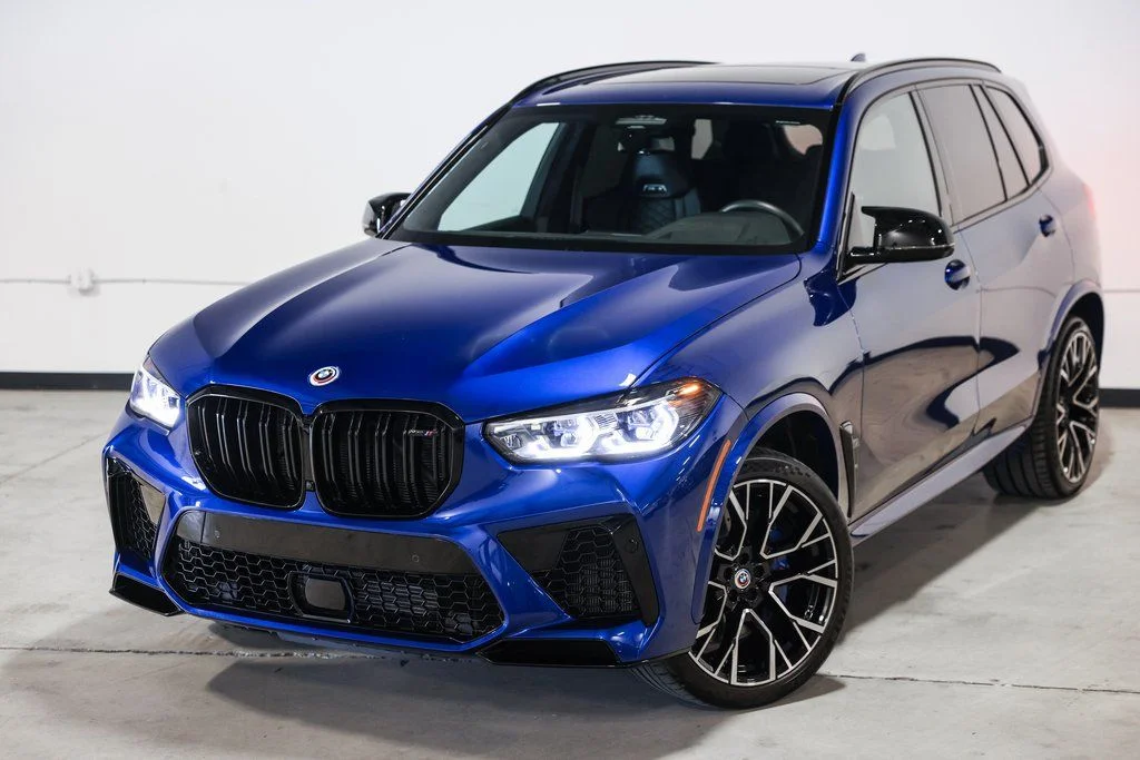 Used 2023 Blue BMW COMPETITION image 3
