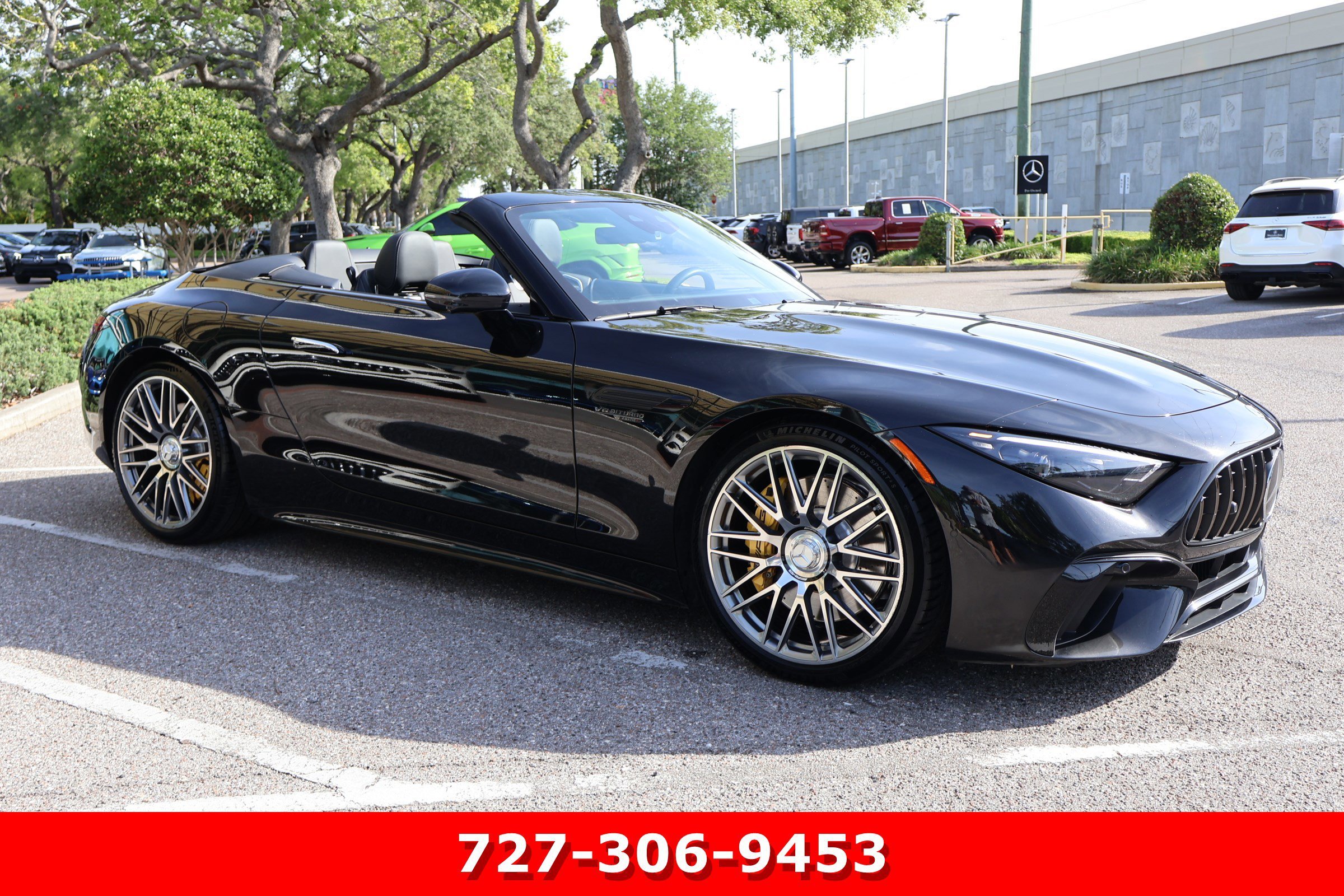 Certified Used 2022 Obsidian Black Metallic Mercedes-Benz AMG® SL 63 image 14