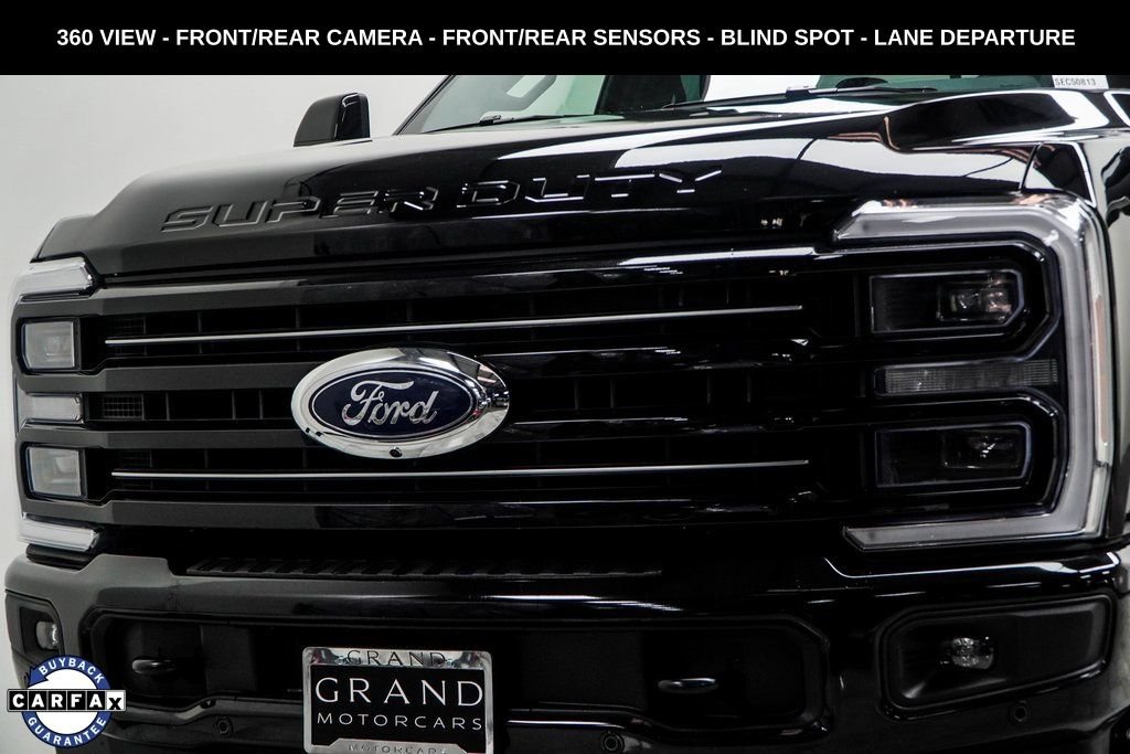 Used 2025 Black Ford Platinum image 2