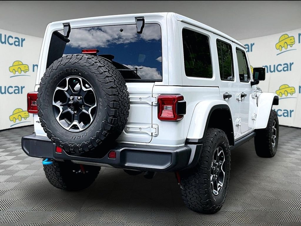 Used 2023 White Jeep Rubicon 4xe image 7