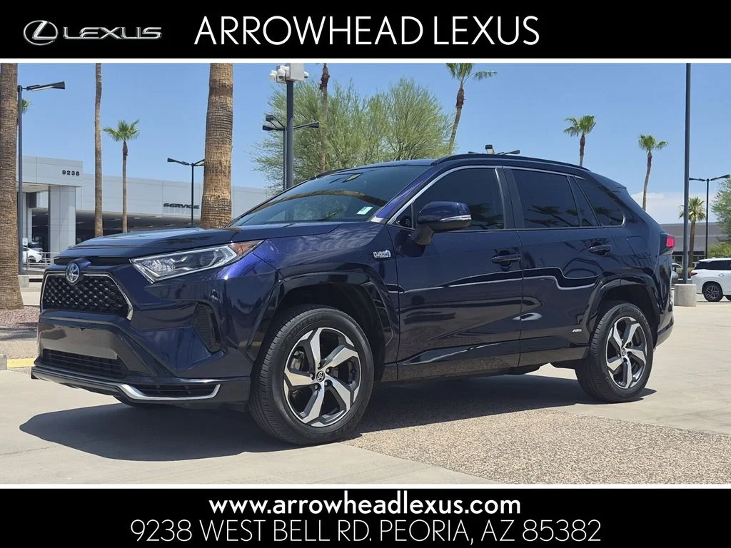 Used 2021 Blue Toyota SE image 1