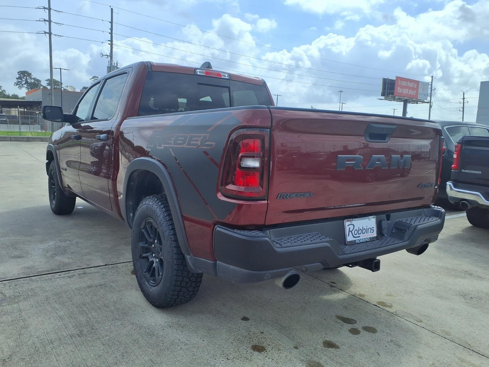 2025 Ram 1500 Rebel Red at Robbins Nissan