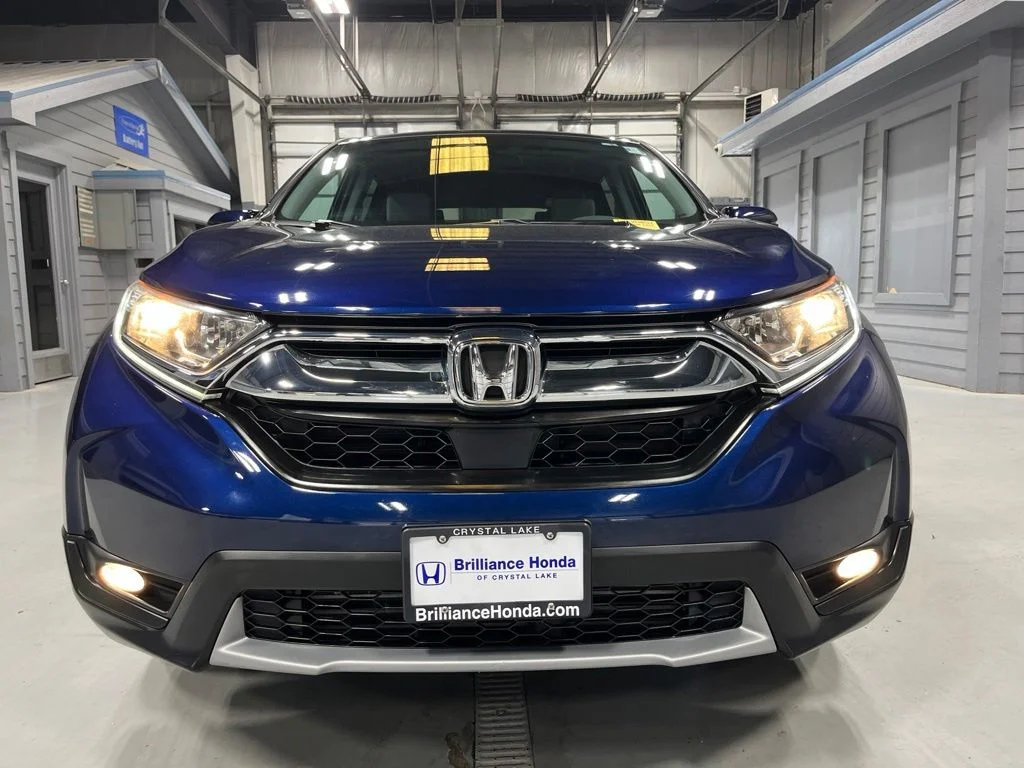 Certified Used 2019 Obsidian Blue Pearl Honda EX image 2