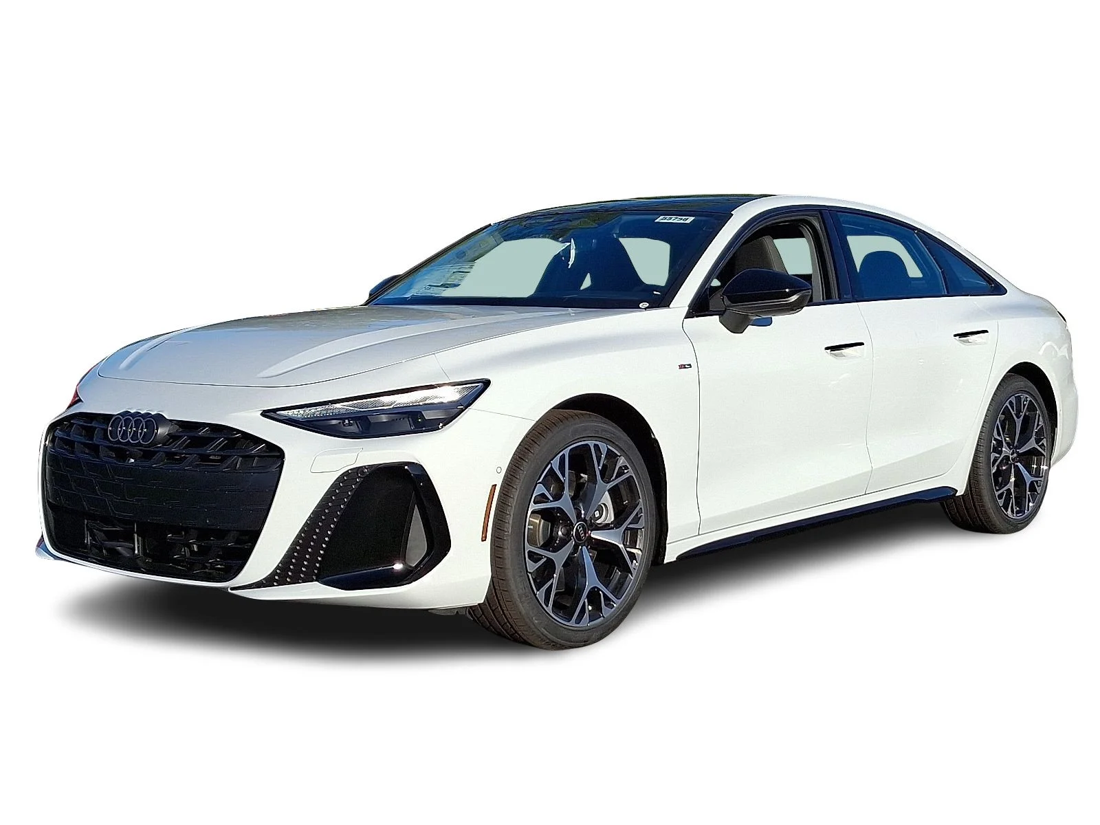 New 2026 Glacier White Metallic Audi Premium Plus image 1