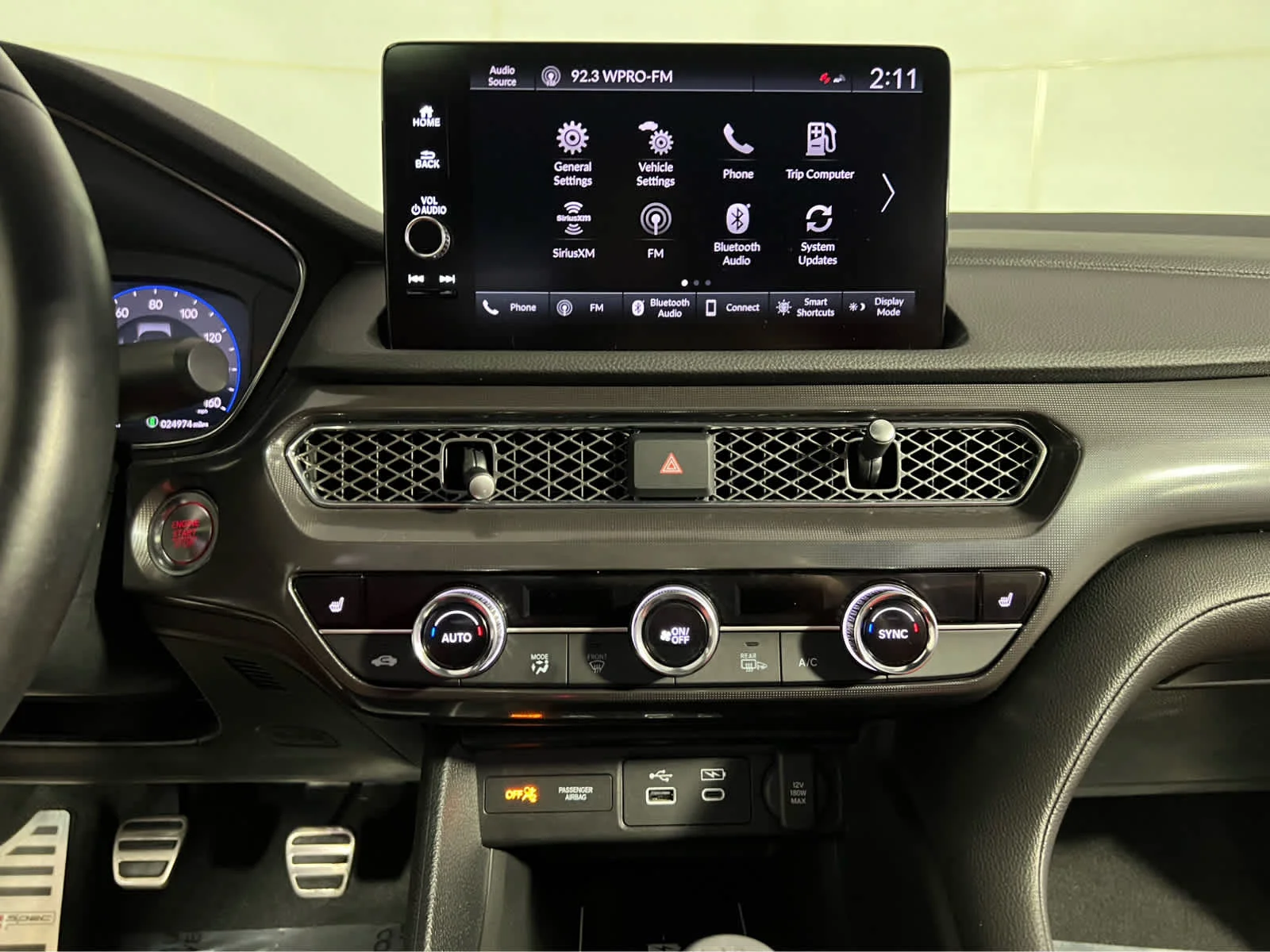 Certified Used 2024 Platinum White Pearl Acura w/A-Spec Technology Package image 13