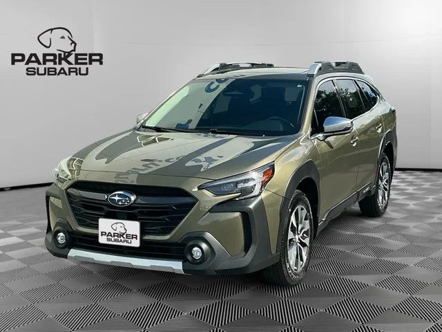 Used 2025 Autumn Green Metallic/Crystal Black Silica Subaru Touring image 1