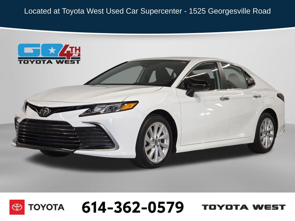 Used 2023 White Toyota LE image 1