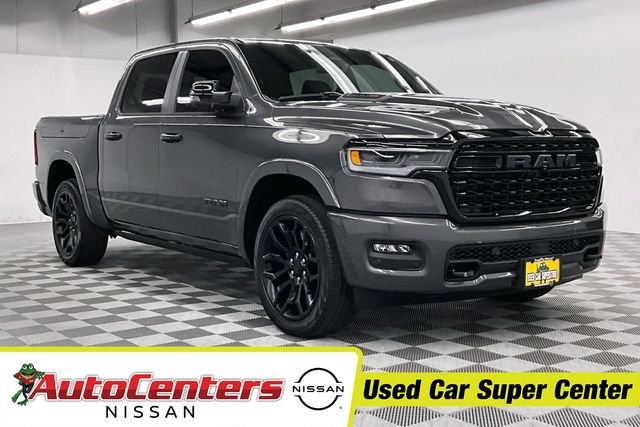 Used 2025 Granite Crystal Metallic Clearcoat Ram Limited image 1