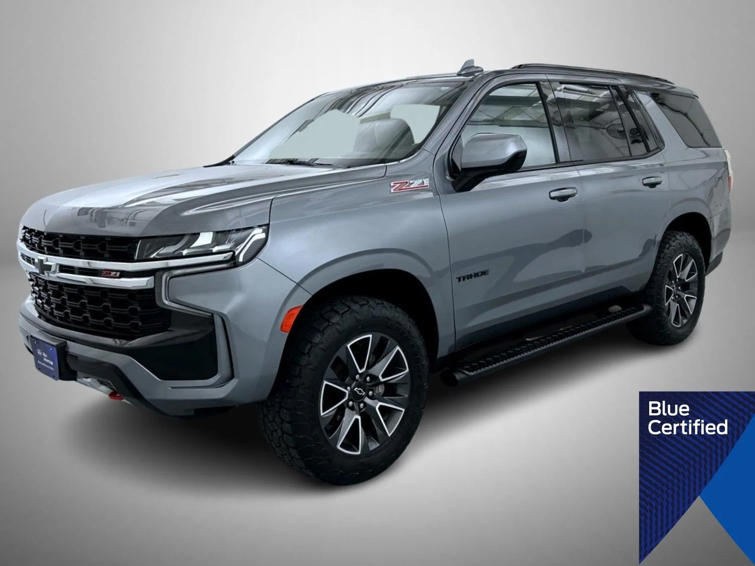 Certified Used 2021 Gray Chevrolet Z71 image 1