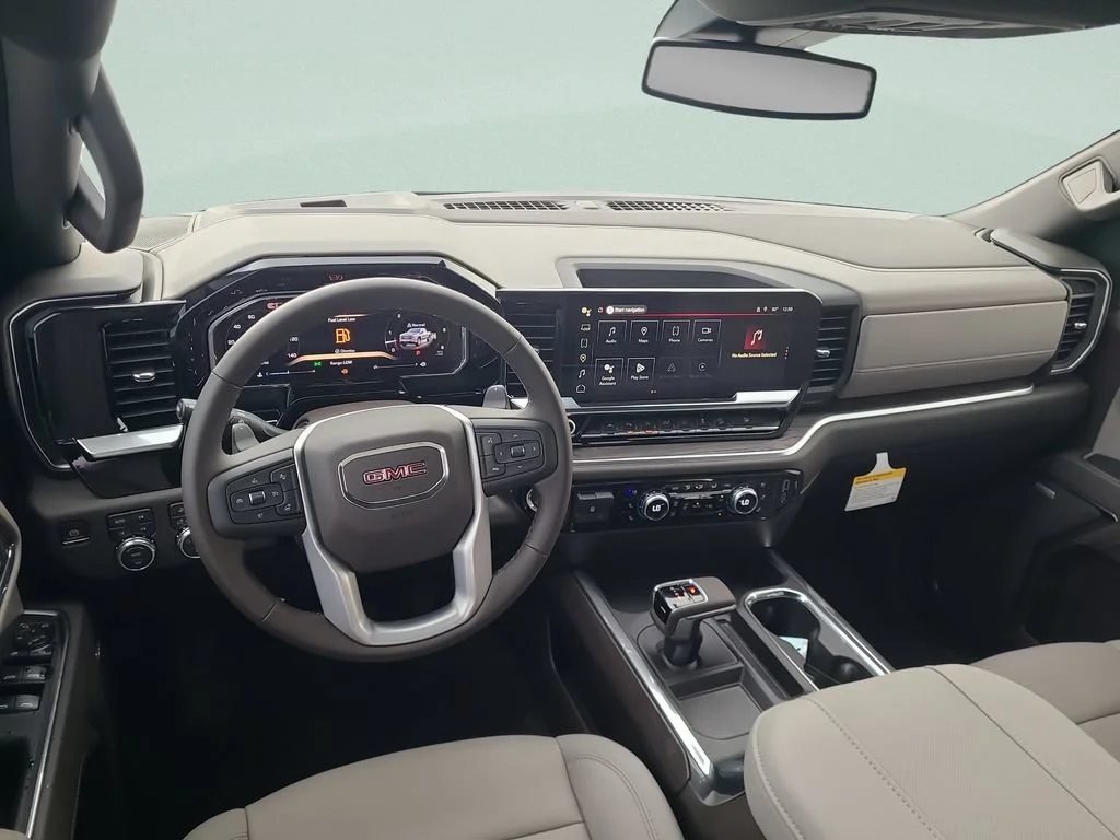 New 2026 Glacier White Tricoat GMC SLT image 9