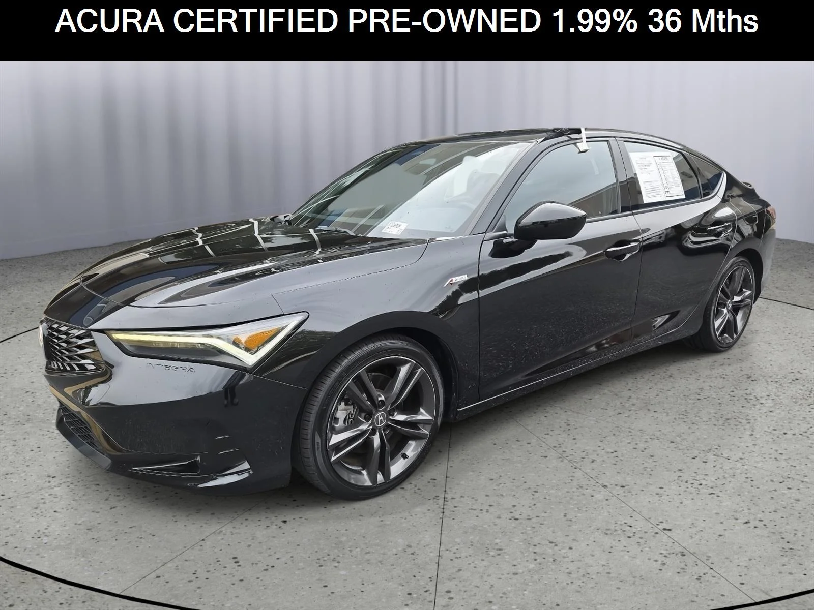 Certified Used 2023 Majestic Black Pearl Acura w/A-Spec Package image 1