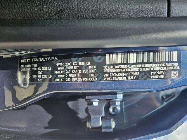 Used 2023 Blue Jeep Upland image 30