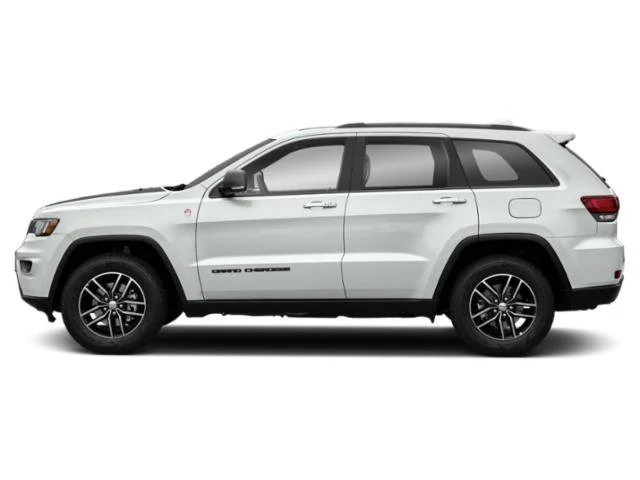 Used 2019 Bright White Clearcoat Jeep Trailhawk image 3