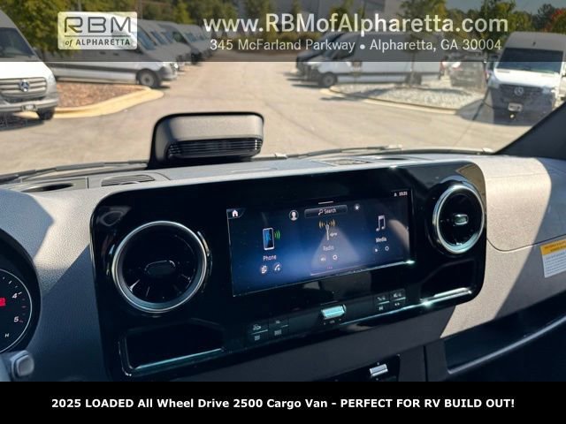 New 2025 Silver Gray Mercedes-Benz 2500 High Roof All Wheel Drive with 144 Wheel Base image 22