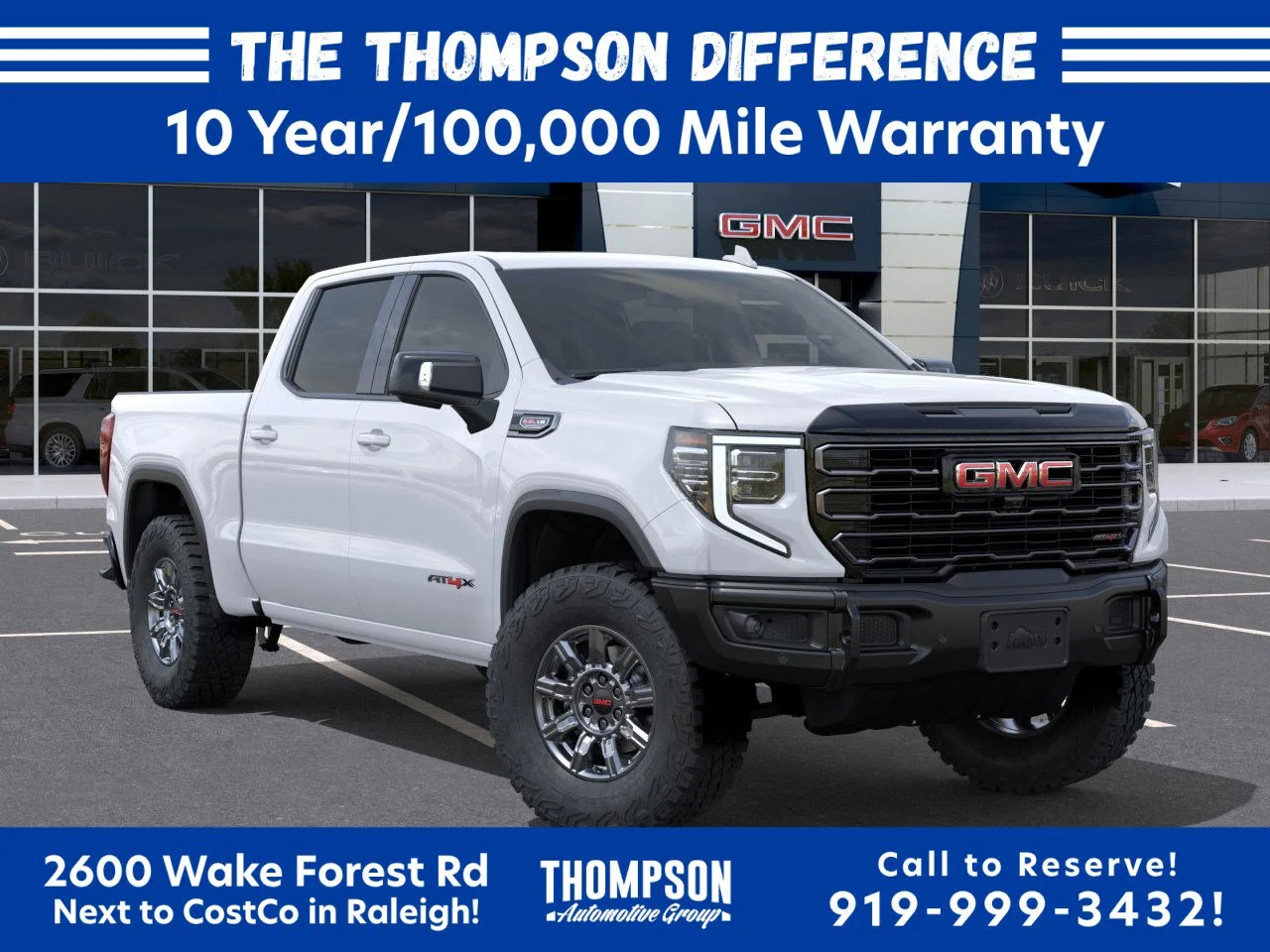 New 2026 Summit White GMC AT4X image 10