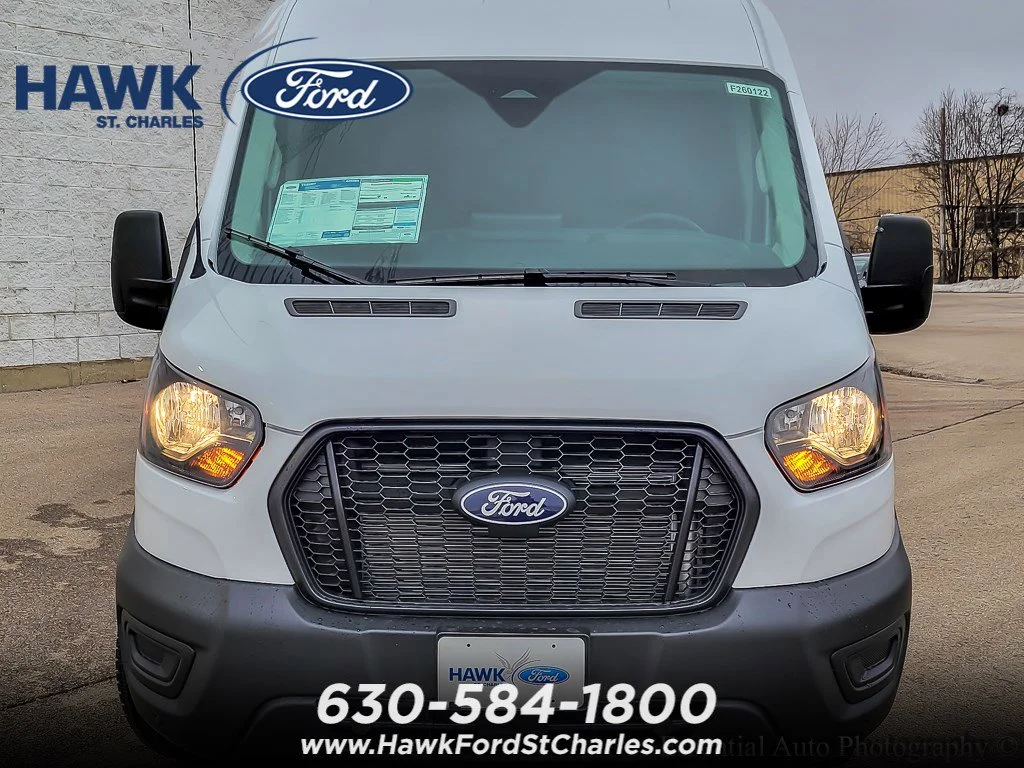 New 2026 Oxford White Ford Cargo Van image 3