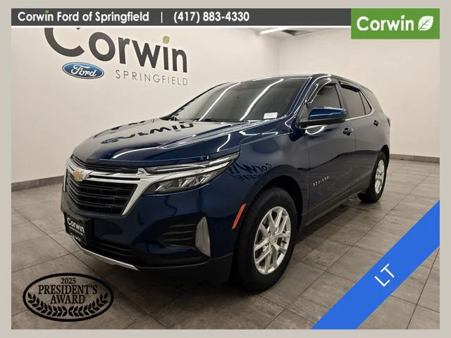 Used 2022 Blue Glow Metallic Chevrolet LT image 1