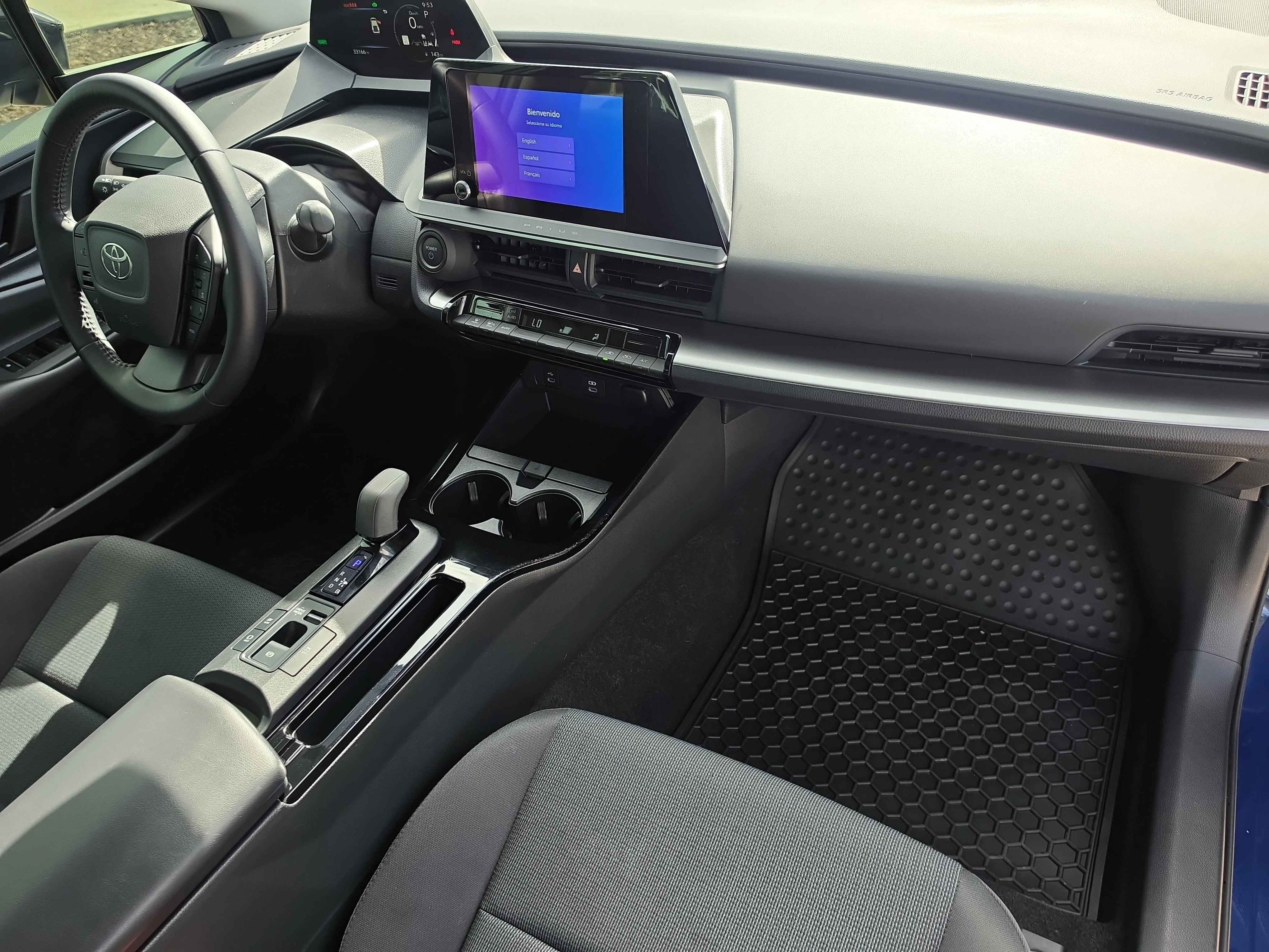 Used 2024 Reservoir Blue Toyota LE image 11