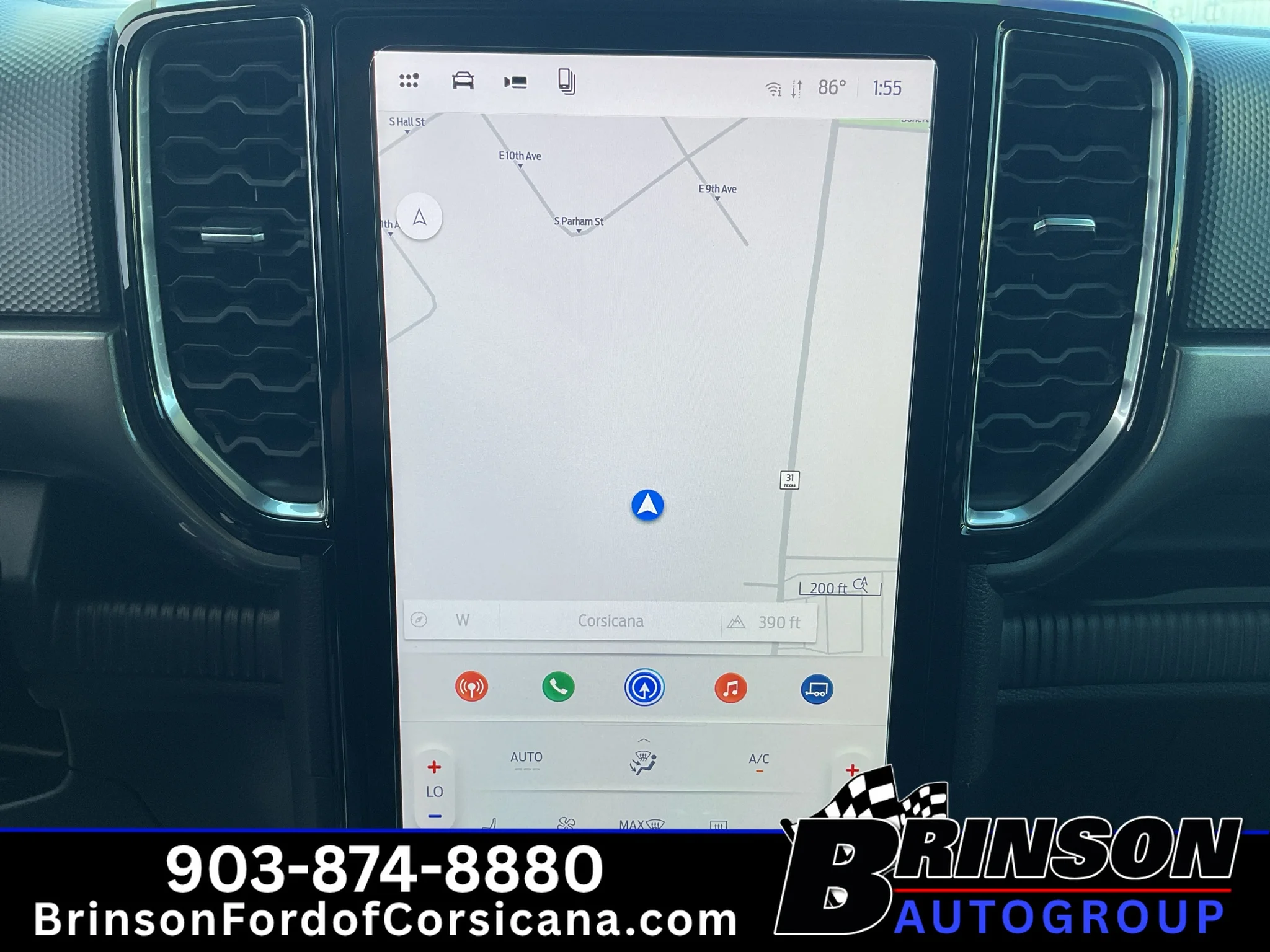 Used 2025 Shadow Black Ford XLT image 29