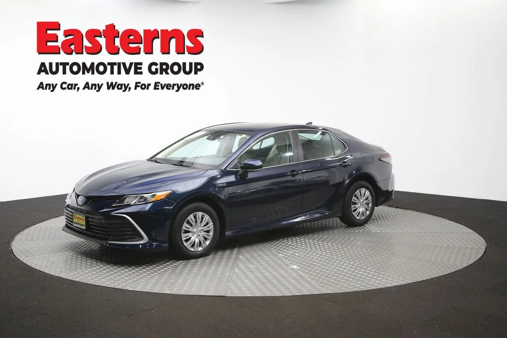 Used 2021 Blue Toyota LE image 55