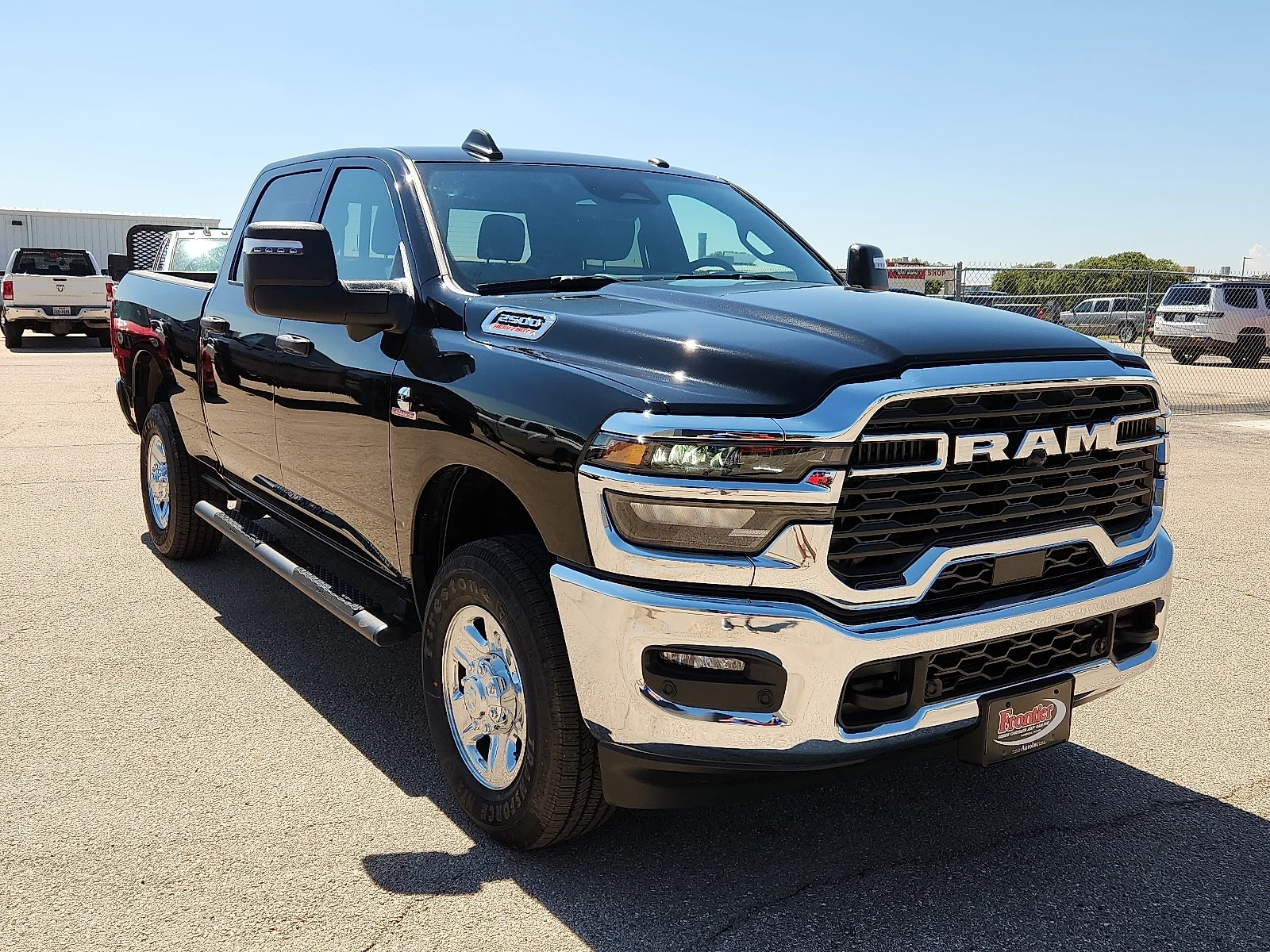 New 2026 Diamond Black Crystal Pearl-Coat  Paint Ram TRADESMAN CREW CAB 4X4 6