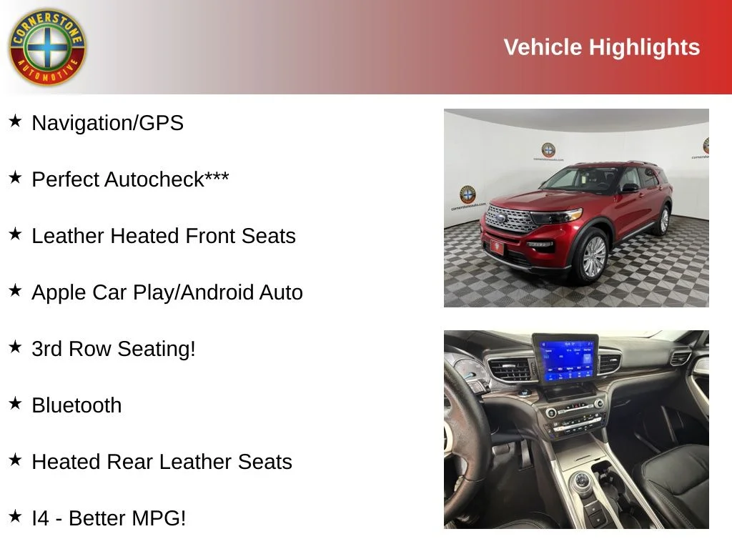 Used 2020 Ford Explorer Limited with VIN 1FMSK8FH9LGD17295 for sale in Elk River, Minnesota