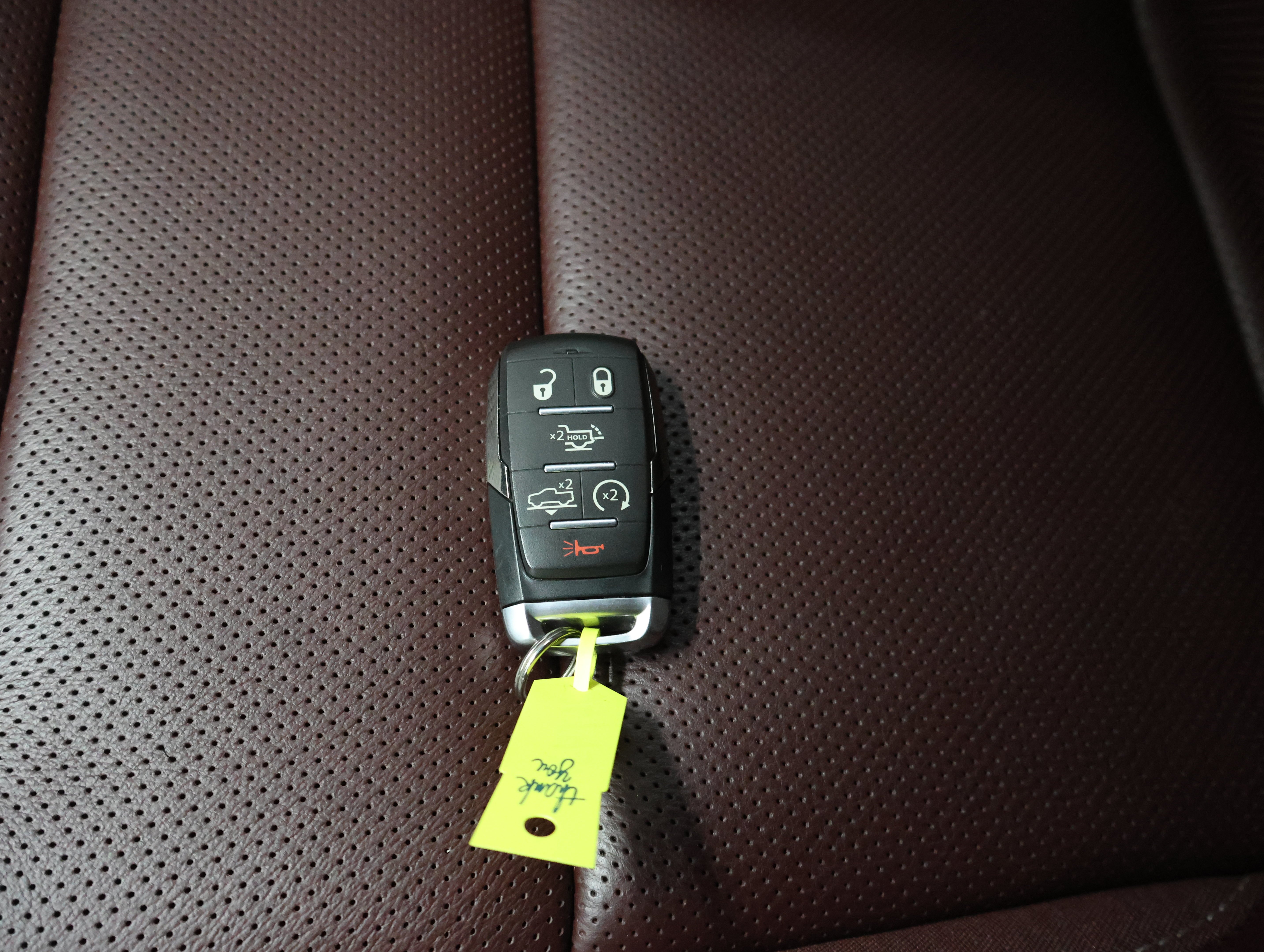 Used 2025 Diamond Black Crystal Pearlcoat Ram Limited image 72