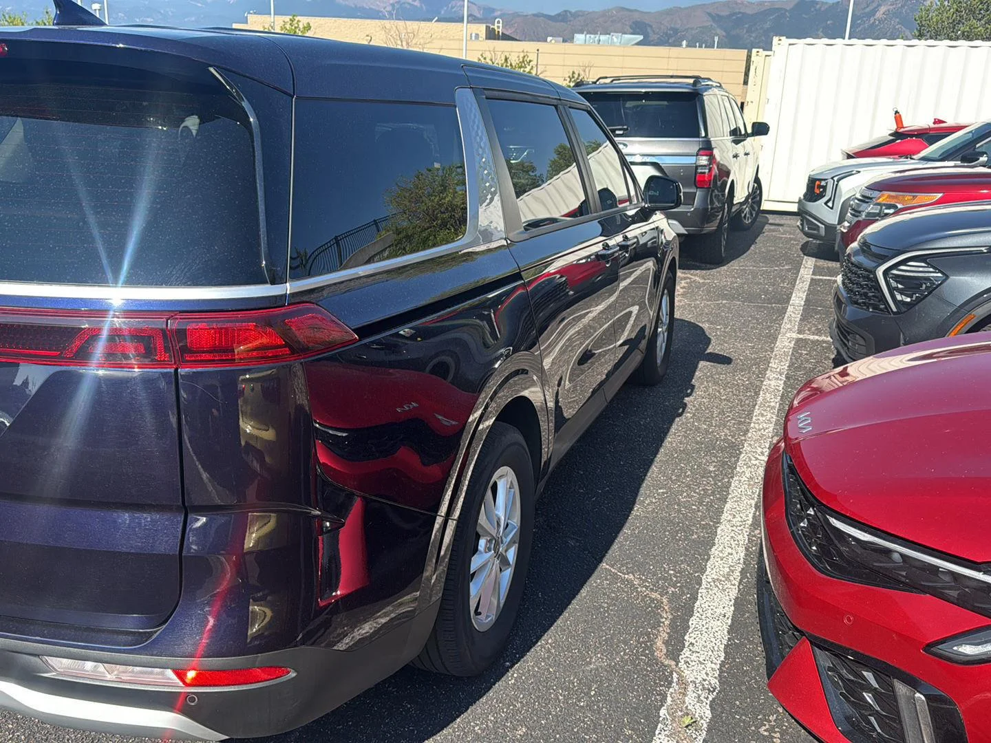 Used 2024 Deep Chroma Blue Kia LX image 4