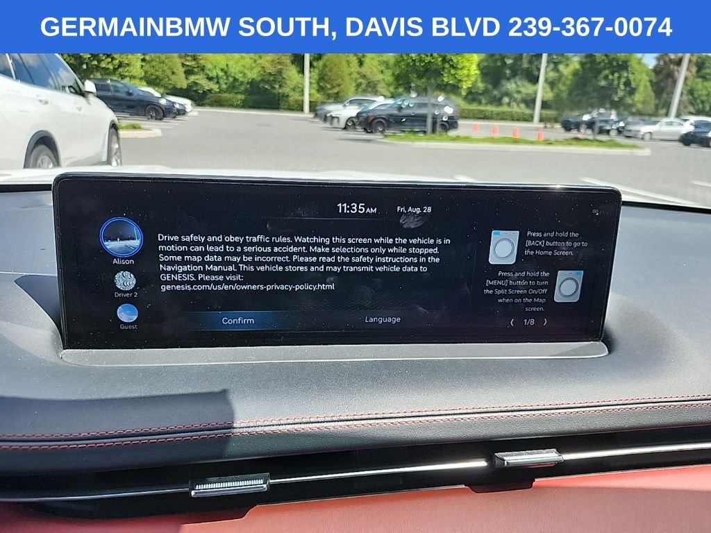 Used 2022 White Genesis 3.5T Sport image 14
