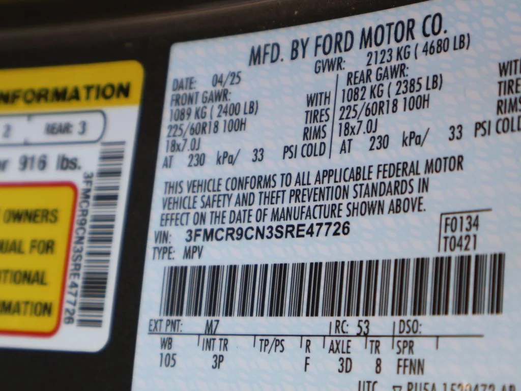 Certified Used 2025 Gray Metallic Ford Outer Banks image 41