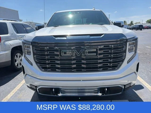 Used 2024 White GMC Denali Ultimate image 2