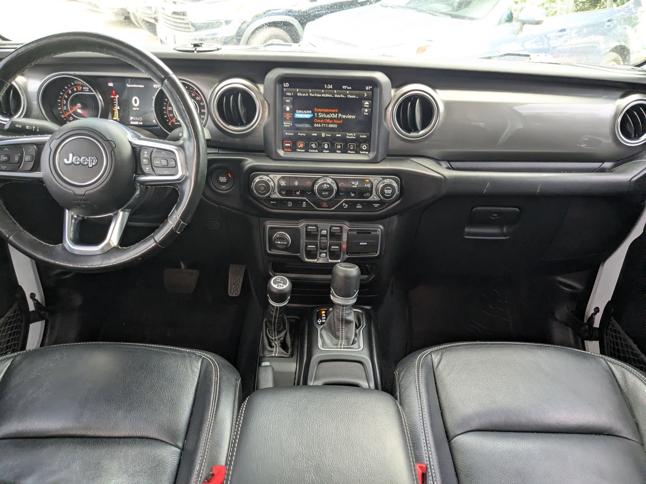 Used 2020 Bright White Clearcoat Jeep Overland image 23